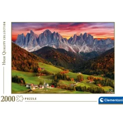 Clementoni Football|Vintage|Val Di Funes - 2000 pièces
