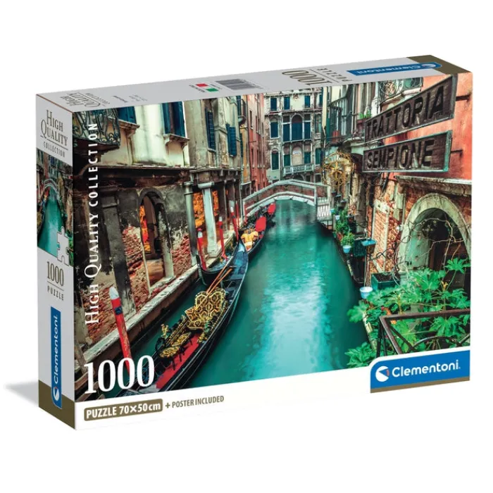 Clementoni Football|Vintage|Venice Canal - 1000 pièces