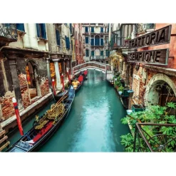 Clementoni Football|Vintage|Venice Canal - 1000 pièces