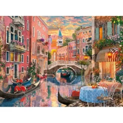 Clementoni Football|Vintage|Venice evening sunset - 6000 pièces