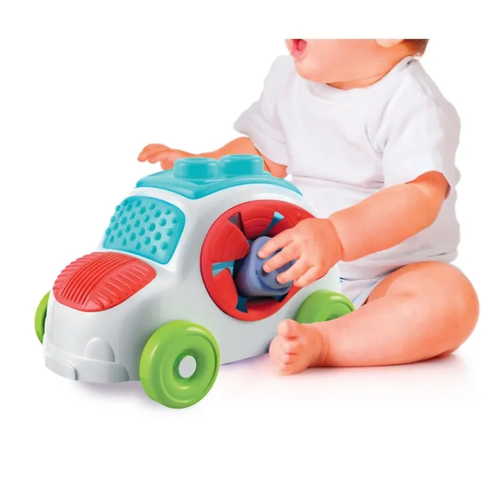 Clementoni Cubes Souples Clemmy|Voiture sensorielle Clemmy