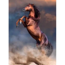 Clementoni Football|Vintage|Wild Red Stallion - 500 pièces
